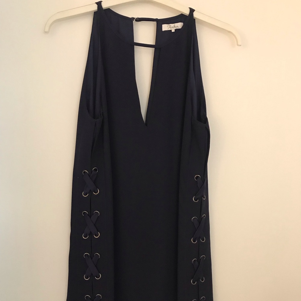 Parker blue dress
